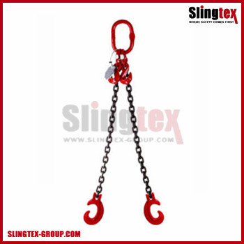 Two Legs G80 Chain Sling w/ Clevis C Hook